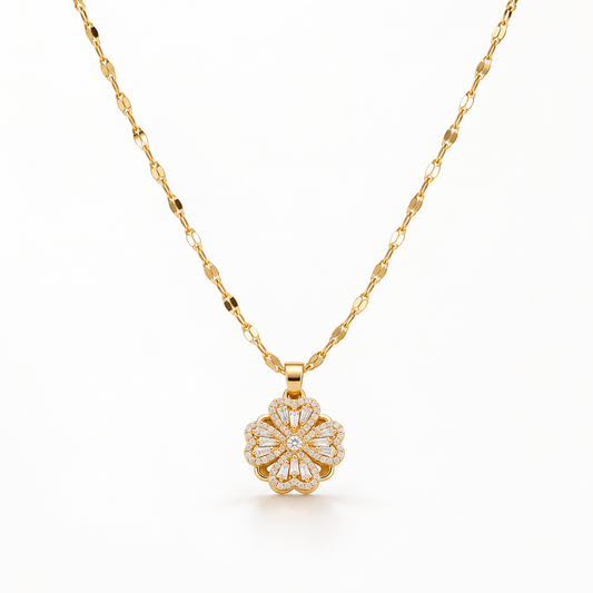 The Radiant Clover Necklace