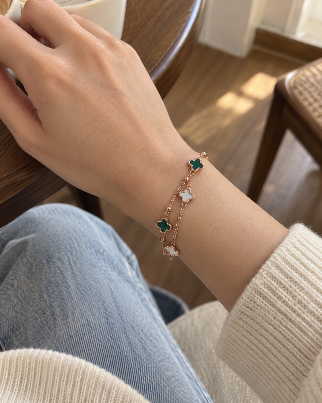 The Lucky Clover Bracelet