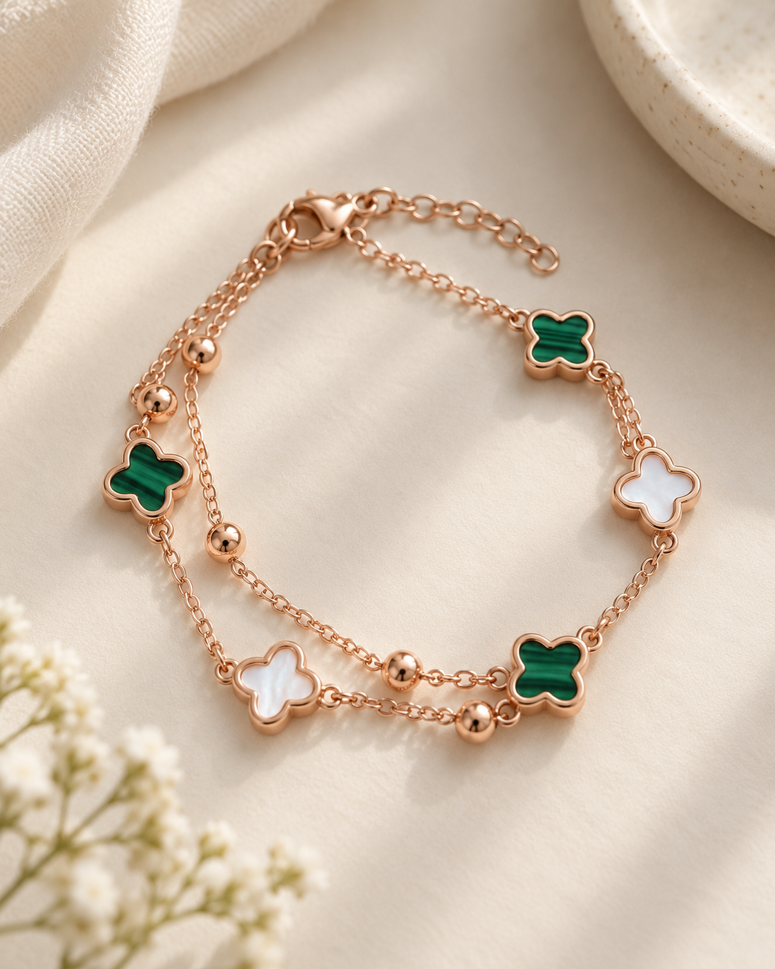 The Lucky Clover Bracelet