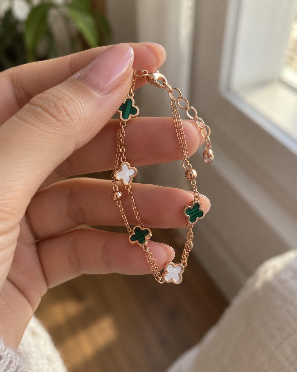 The Lucky Clover Bracelet