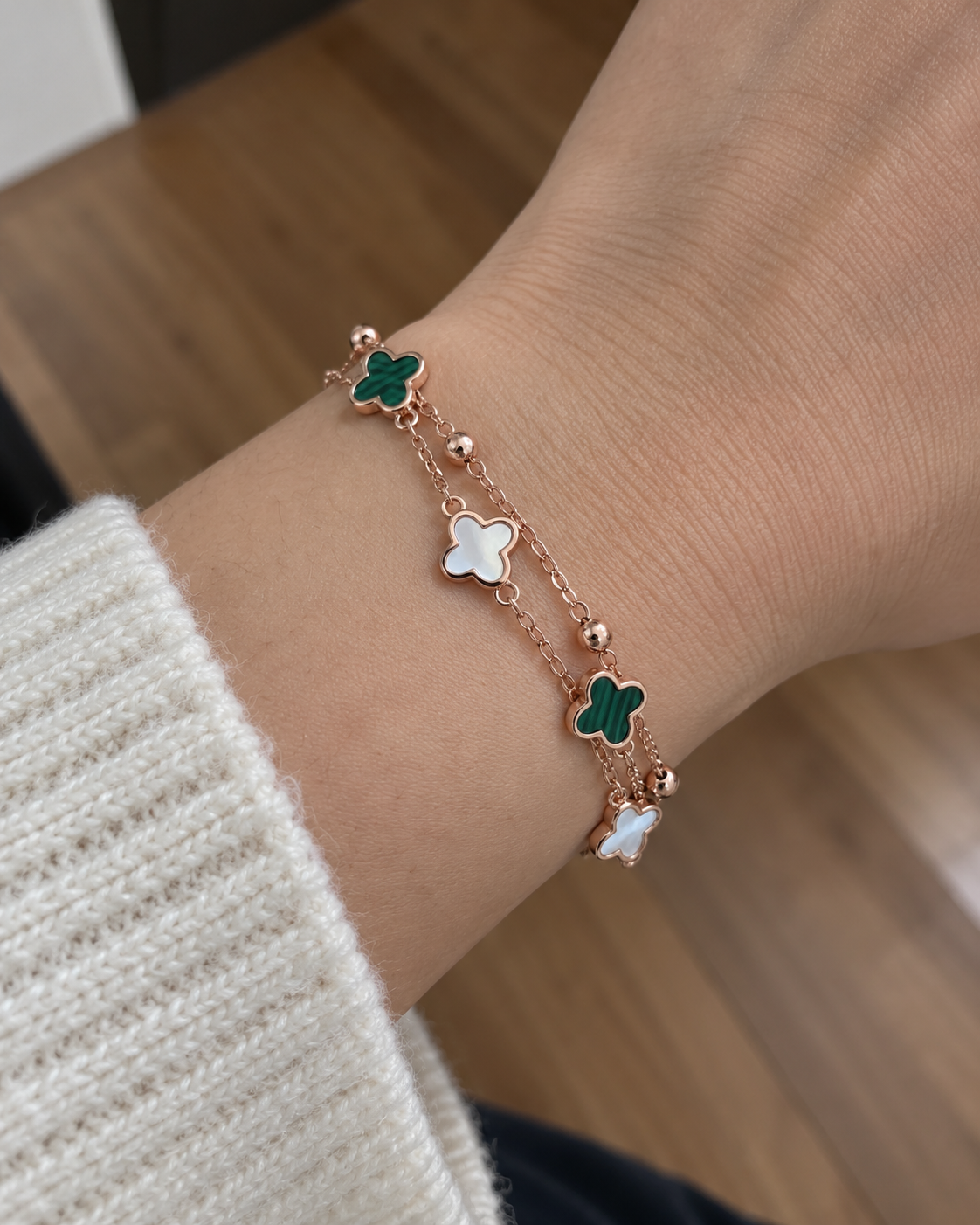 The Lucky Clover Bracelet