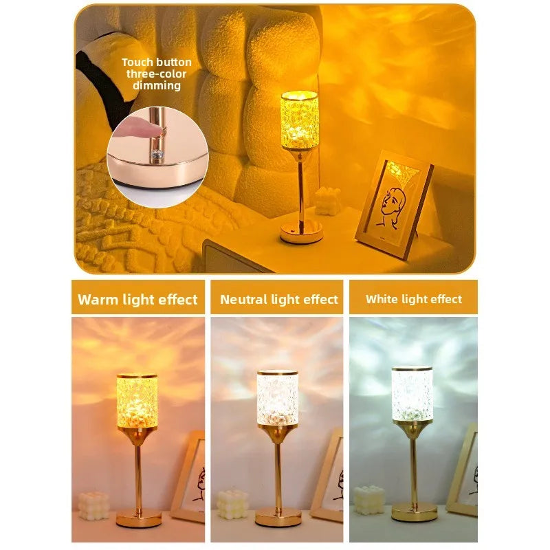 Aurelia Crystal Table Lamp