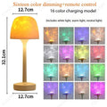 Mushroom Water Ripple Projection Table Lamp