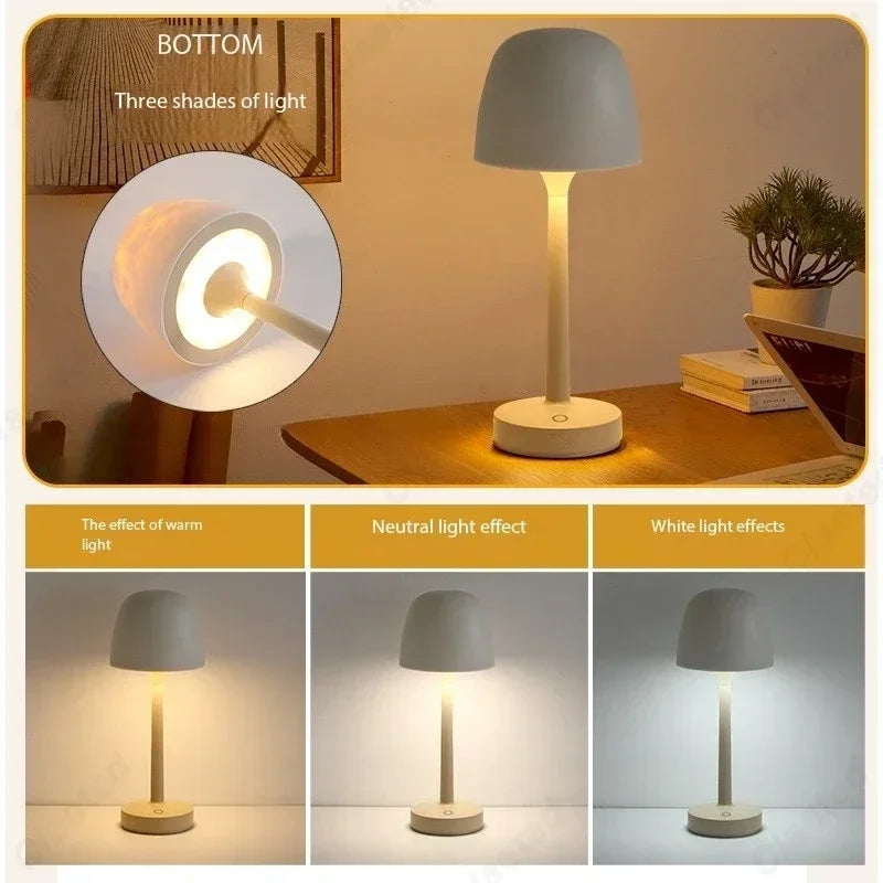 Mushroom Water Ripple Projection Table Lamp