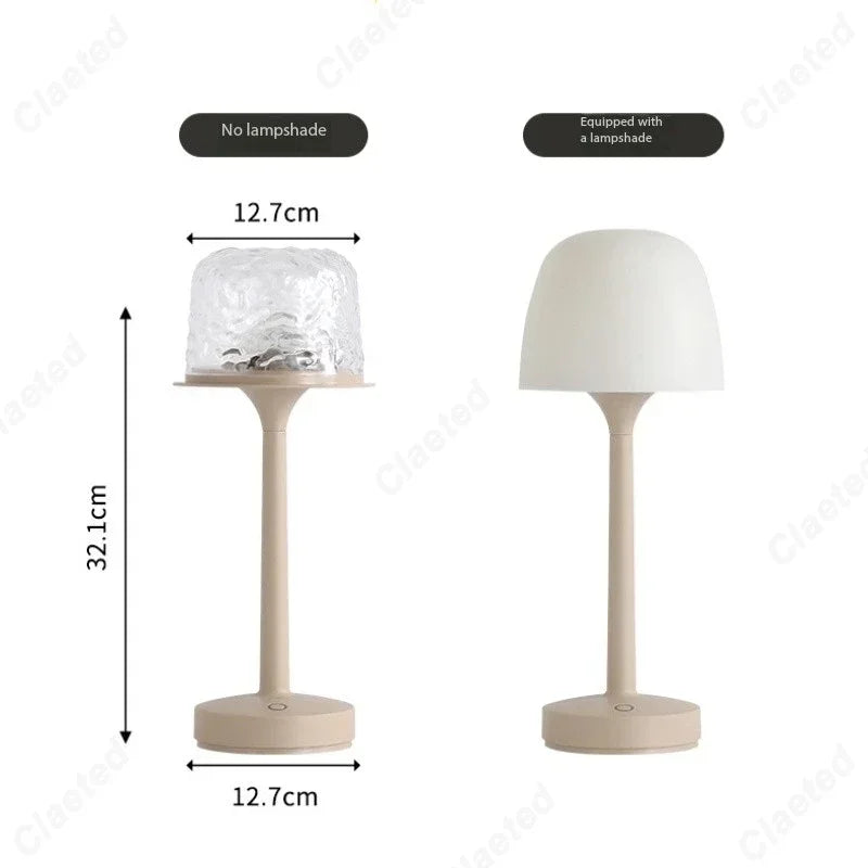 Mushroom Water Ripple Projection Table Lamp